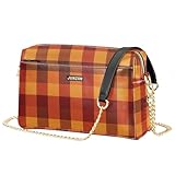 Cuir synthétique végétalien doux : le petit sac à bandoulière pour femme est fabriqué en cuir synthétique résistant à l'eau et facile à nettoyer avec du matériel en métal pour garantir une qualité durable pour les trajets quotidiens, les courses et les conditions météorologiques inattendues.