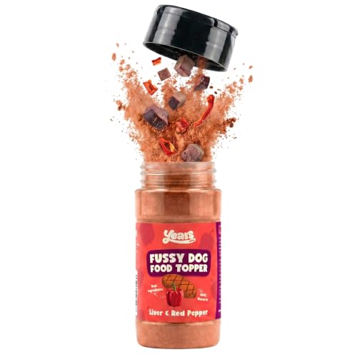 YEARS Dog Food Toppers for Fussy Eaters - Smoked Liver Grain Free