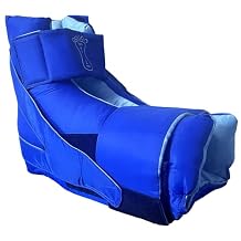 Skil-Care Heel-Check Boot, Heel Protector, Universal Size, Cozy Cloth Fabric, Pressure Relief for Heel Ulcers and Foot Drop Prevention, 503410