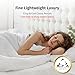 California Design Den Certified 100% Egyptian Cotton Queen Sheets Set - Lightweight & Crisp Percale Sheets Queen Deep Pocket Set, Durable Luxury Bedding - Ivory