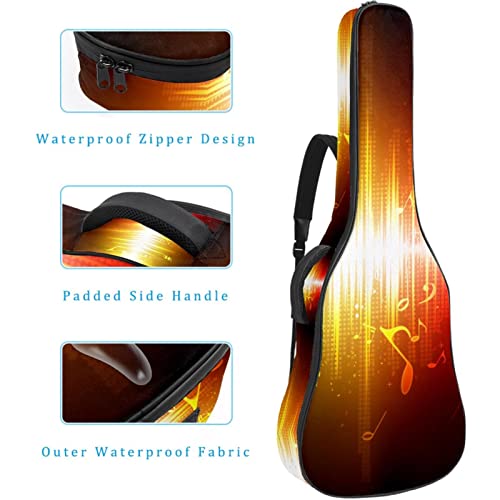 Hondank 1691 Sanson Carte du monde Housse de protection rembourrée pour guitare acoustique classique, Multicolor 08, 42… - Les Beatles, Paul McCartney, John Lennon, RIngo Starr, George Harrison Hondank 1691 Sanson Carte du monde Housse de protection rembourrée pour guitare acoustique classique, Multicolor 08, 42… – Image 5