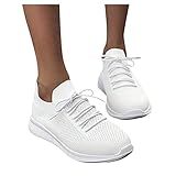 Freizeitschuhe Damen Schuhe Laufschuhe Canvas Sneaker Mädchen 2023 Neue Canvas-Trainer Sommerschuhe Slipper mit Keilabsatz Freizeitschuhe Atmungsaktiv Sneaker Frauen Fashion Leichtgewichts Sportschuhe
