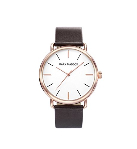 Montre Homme Mark Maddox HC3010-47 en acier avec cadran bleu élégant