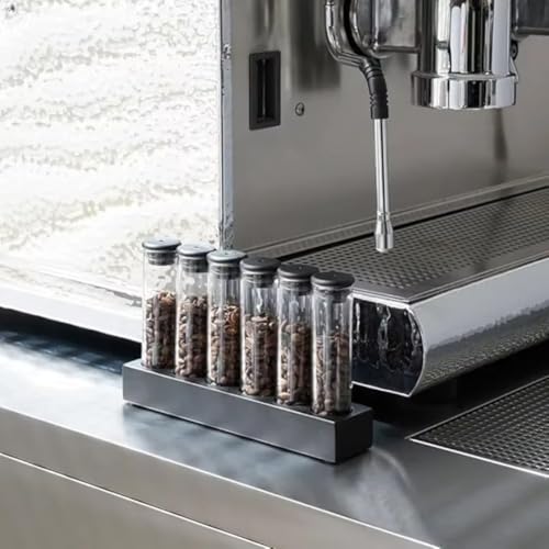 Contenedor para Almacenar Granos de Café en Expositor de Vidrio 3