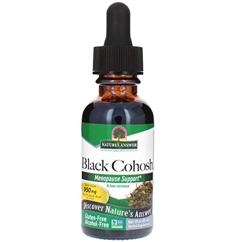 Nature's Answer Alcohol Free Black Cohosh, 1 Ounce, 2 Count