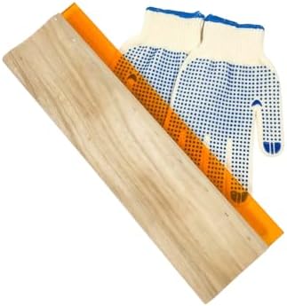 14 Inch Screen Printing Squeegee, 70 Durometer Polyurethane Blade with Wooden Handle, Ink Scoop Silk Screen Printing Tool for Fabric, T-Shirt, Textile, DIY & Graphic Printing — 사진 4