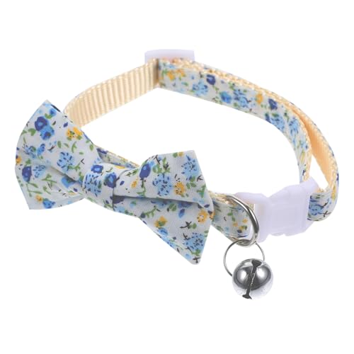 Collar de gatito cómodo que elimina tirones con corbatines decorativos 3
