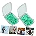 ibasenice 60pcs Shaped Fishing Drift Stoppers Sliding Float Connectors for Enhanced Fishing Efficiency Suitable for Freshwater