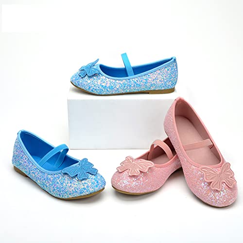 Children Shoes Flat Shoes Crystal Shoes with Sequins Bowknot Girls Dancing Shoes Toddler Girl Tennis Shoes Size 92