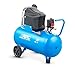 ABAC Compressore d'Aria PRO MONTECARLO L20, Compressore Aria 50 Litri, Doppio Manometro, Pressione Massima 10 Bar, Lubrificato ad olio, Ruote per Trasporto, Potenza 2 CV