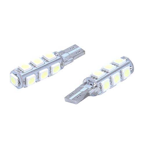 Lampadina - SODIAL(R) 2x T10 194 W5W 13 LED 5050