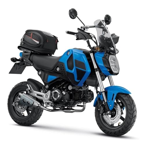 Support de Plaque Moto Éliminateur de Garde-Boue Anti-Vibration Noir MSX Grom - 7