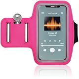 PARA TODAS LAS MARCAS: ¡El bolsillo de brazo de talla única es adecuado para teléfonos inteligentes de todos los fabricantes hasta un tamaño de 6 pulgadas!