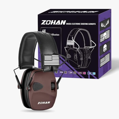 Image of ZOHAN EM054 Electronic Shooting Ear Protection