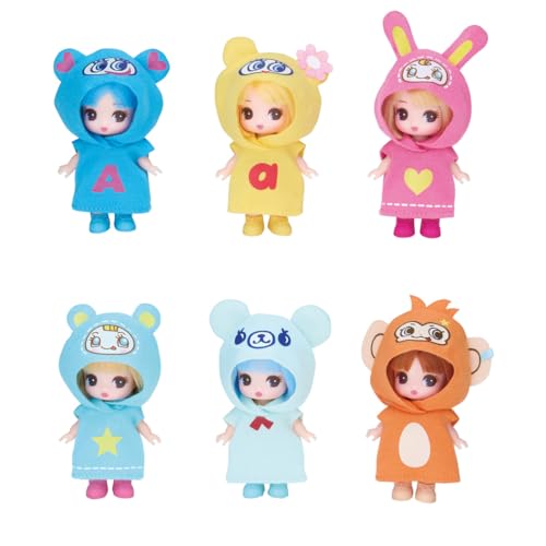タカラトミー(TAKARA TOMY) リカちゃん ドール ぷちリカちゃん ナルミヤキャラクターズコレクション 着せ替え おままごと おもちゃ 3歳以上（Amazon）