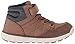 Stride Rite Baby Saul Boy's and Girl's Machine Washable Leather Sneaker Fashion Boot, brown brown, 10 W US Toddler