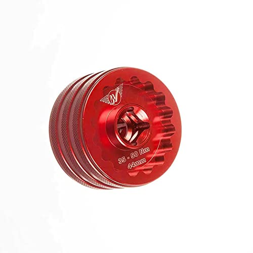 Wheels Mfg Double Sided Bottom Bracket Socket Red, 16X48.5Mm/16X44mm