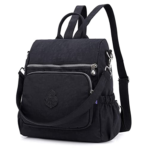 HUAERYOUYUE Damen Rucksack Große Kapazität Wasserdicht Schultertasche Lässige Tagesrucksack Dauerhaft Handtasche Geräumig Tasche für Reisen Arbeit Schule Büchertasche Geschenk Cover