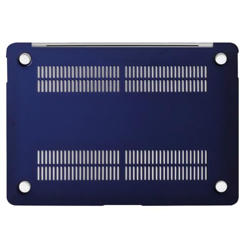 Case Capa Macbook New Air 13 A2337 C/Chip M1 Apple (AZUL MARINHO FOSCO)