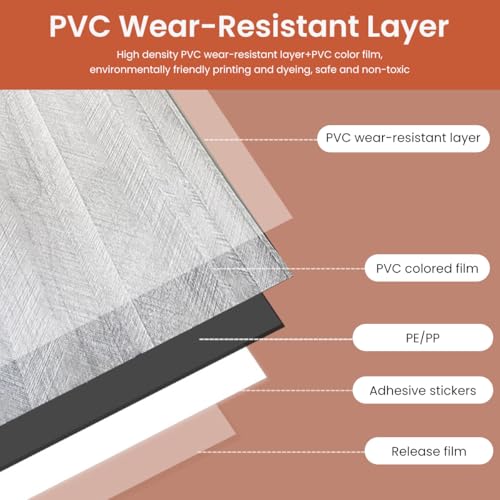 Image of HASTHIP PVC Wall Panels 3D Slat Textured Self Adhesive Black & Grey 16x118i