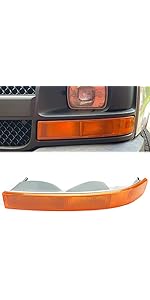 ECOTRIC Turn Parking Signal Light Compatible with 2003-2025 GMC