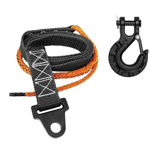 Sangle de chasse-neige de qualité supérieure en polyester et métal