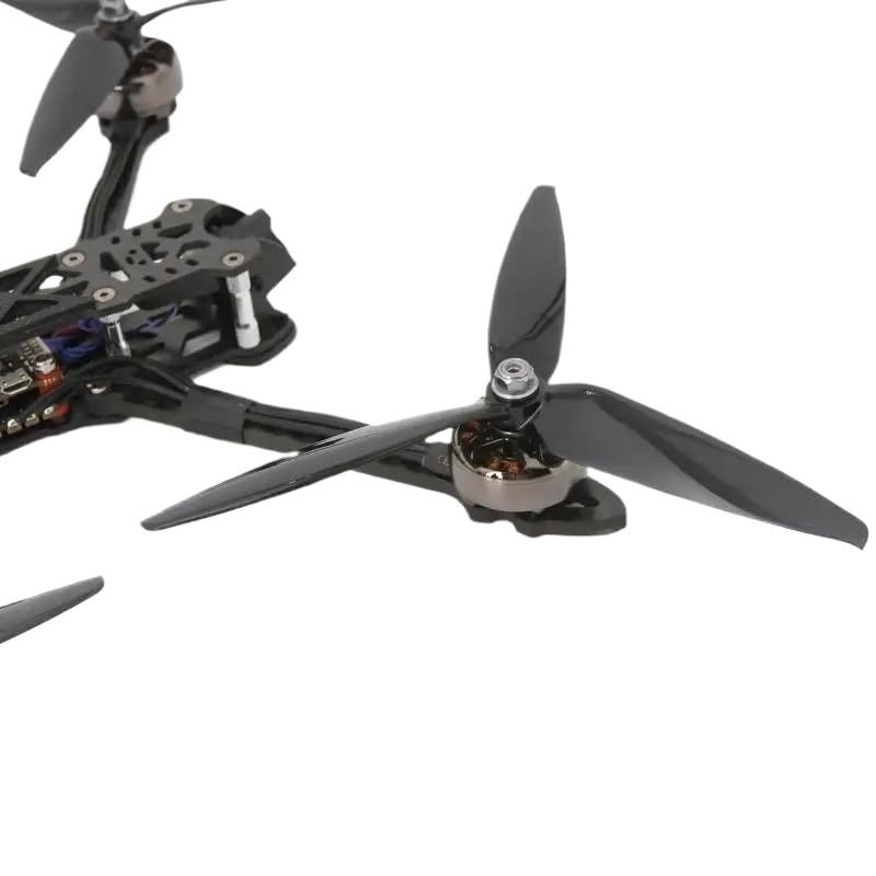 2Coppie Elica 3Pali silenziosa sgancio rapido CW CCW Drone FPV 7Pollici