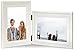 Produktbild JD Concept Vertikale horizontale Kombination, doppelter 13x18 cm Bilderrahmen aus Weißer Holz, Porträt- und Landschaftsansicht (5x7)