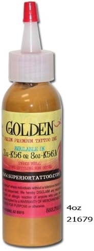 Tattoo Professional Prizm Ink 4oz Bottle Golden