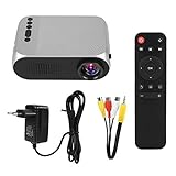 Proyector de Cine en casa Mini 1080P HD LED Proyector portátil HDMI USB para Reproductor Multimedia...