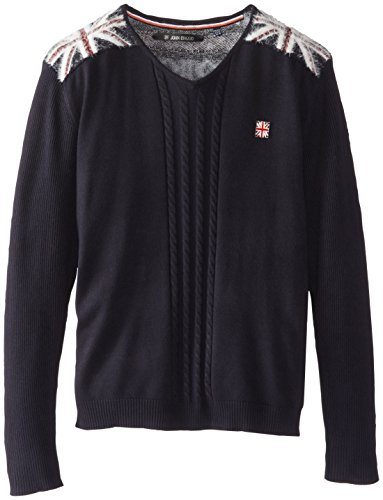 Big Boys' V-Neck Londoner Sweater