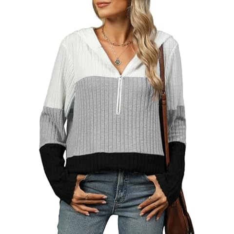 Syphiby Women's Oversized Hooded Sweatshirt Cover