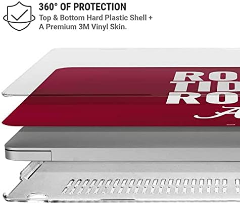 Skinit Case + Skin Compatible with MacBook Air 13in (2020) - Officially Licensed Alabama Roll Tide Roll Design