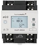 Homematic IP Smart Home Funk-Schaltaktor für Hutschienenmontage HmIP-DRSI4, 4-fach