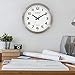 La Crosse Technology Wall Clock, Metal, 16-inch Dia. (WT-3161WH)