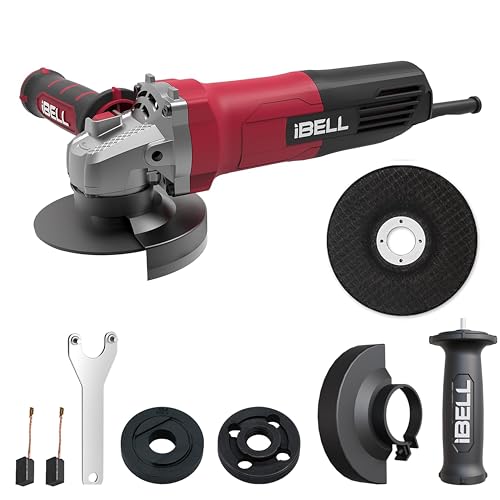 IBELL Angle Grinder AG10-68 | 680W Heavy Duty | Copper Armature | 100mm/4" Disc Dia | 11000 RPM | With Grinding Wheel & Guard | Perfect for Grinding, Cutting & Polishing-6 Months Warranty discount deal