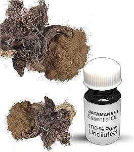 Huile essentielle de Jatamansi pure et naturelle 10 ML flacon premium pour aromathérapie