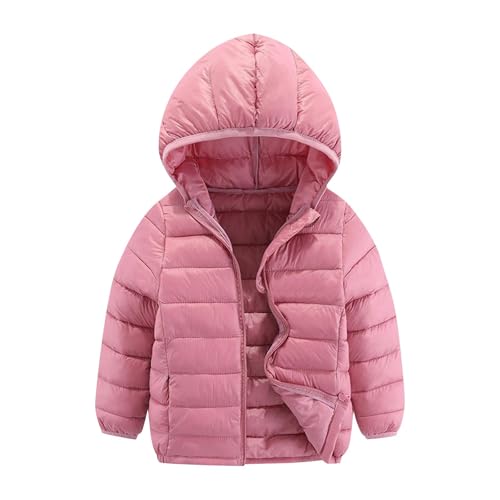 Toddler Coat Winter Coats for Girls Boys Puffer Jackets Kids Fashion Lightweight Quilted Down Jackets Cute Hooded Outwear 4-13 Years