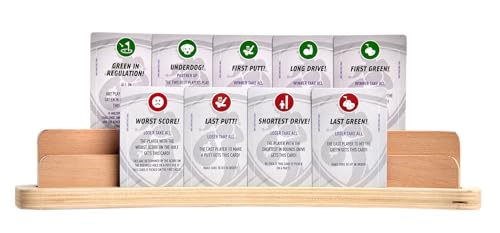Fore! Money On-Course Golf Card Game – On Course Golf Wagering Game with Unique Challenges – Golf Gift for Men & Women – Interactive On-Course Golf Card Game Pack – 56 Cards Included - Image 3