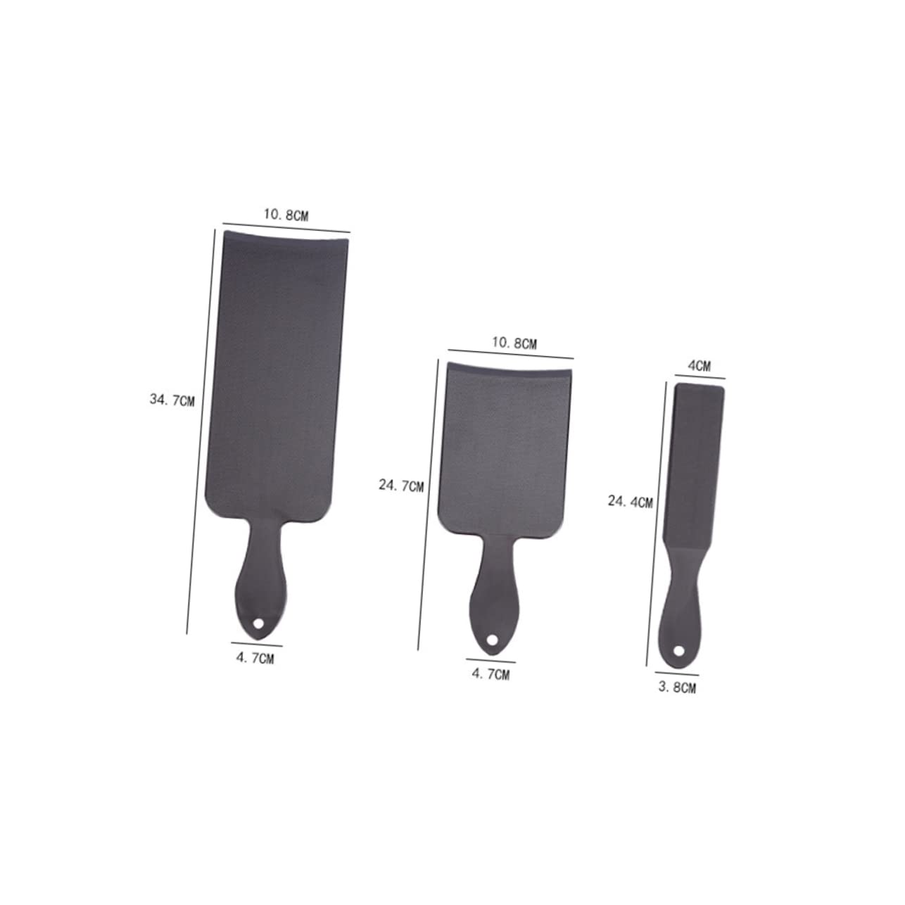 3pcs Hair Dye Highlight Board Salon Hairdressing Coloring Board Hair Highlighting Tools Kit
