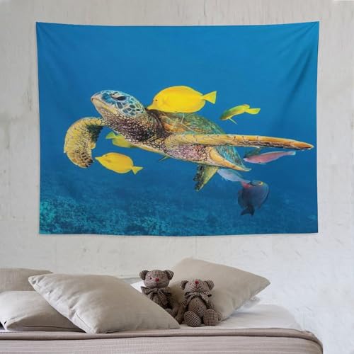 Affiche impression tortue de mer pour créer une ambiance zen dans votre chambre