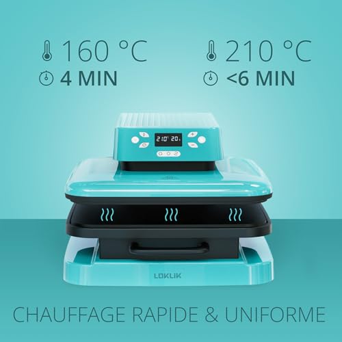 Presse à chaud automatique à température uniforme pour vinyle et sublimation - 5
