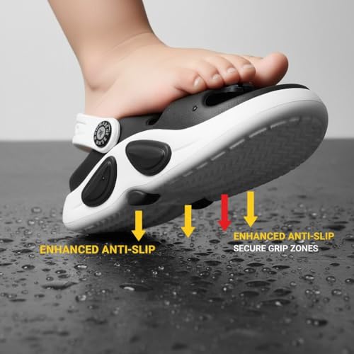 Image of GLJ Unisex Kids Comfort Sandal for Kid Boy & Girl, Age 1-5 Years, 1150