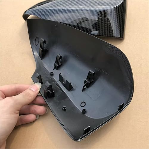 Coque rétroviseur Yaris 2012-2019 anti-rayures style carbone - 3