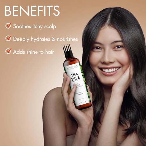 Majestic Pure IN_MP_TEATREEHAIROIL Tea Tree Oil For Hair thumb #2