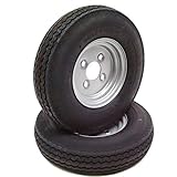 Reifen: 4.80 D+L GmbH 2 Kompletträder Anhängerrad Reifen 4.00-8 + FELGE 60mm AWZ Nabengröße Anhängerräder