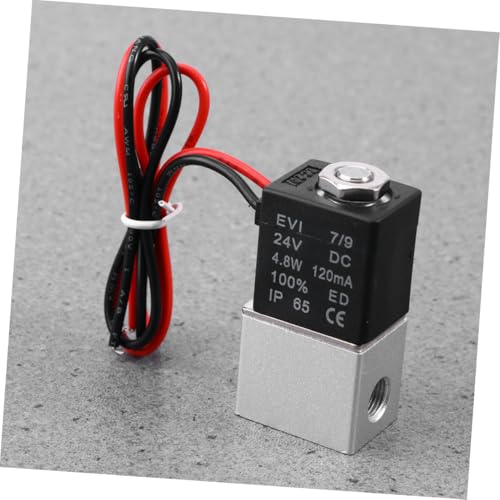 Electroválvula solenoide DC normalmente cerrada de vías para control de agua y gas BSP 3