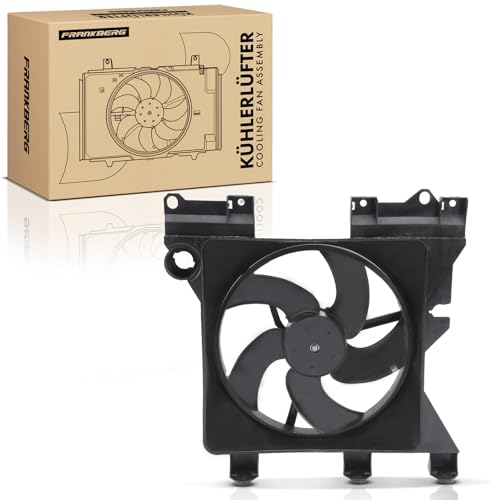 Frankberg Ventilador del radiador Compatible con Xsara Picasso N68 1.8L Berlingo/Berlingo First MPV GFK GJK MF 1.4L Berlingo/Berlingo First Furgoneta/MPV M 1.6L 1308.V7