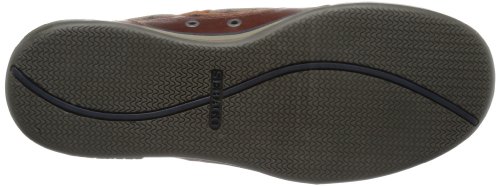 Image of Sebago Triton Three Eyelets FGL Boat Shoes - Hand-Stitched Leather, Nubuck, Suede with Waxed Finish, Removable EVA Insole, Breathable Mesh Lining