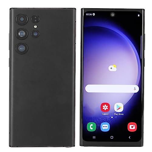3G Smartphone 6GB/64GB 13MP/24MP 6.5" med Skyddsfodral (Svart)